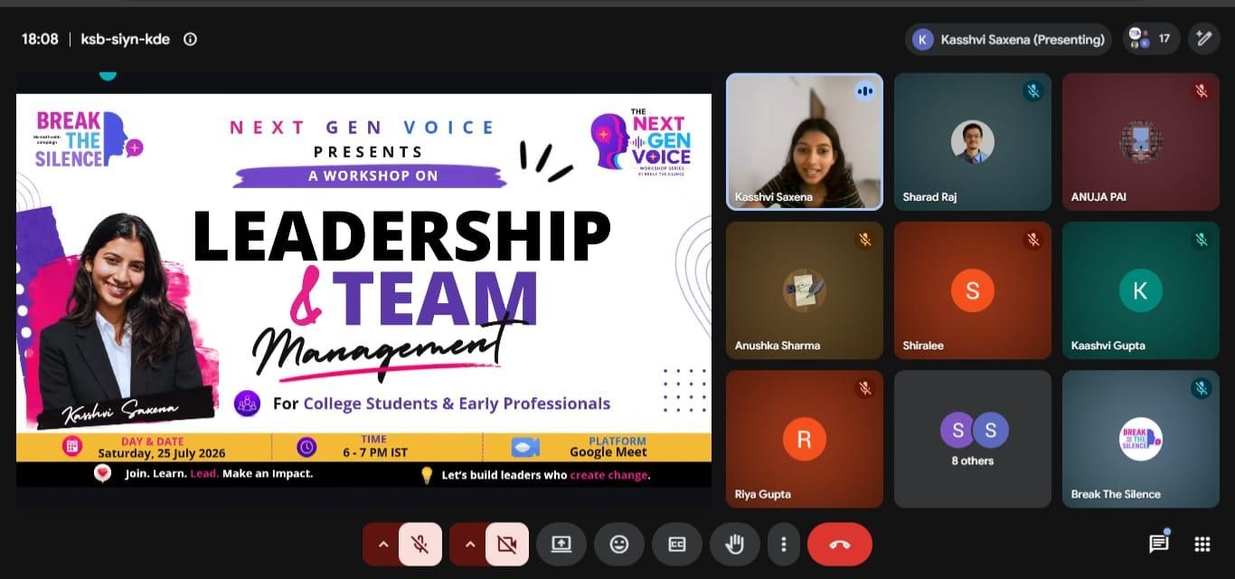 Next Gen Voice workshop — photo 1
